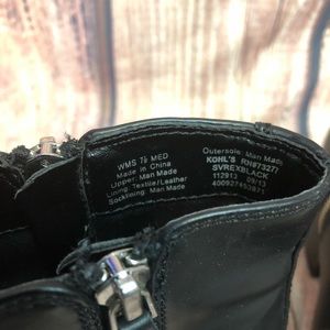 Simply Vera Vera Wang Shoes - Simply Vera Ankle Leather Boot Heels 7.5 Simply Vera Vera Wang Shoes - Simply Vera Ankle Leather Boot Heels 7.5